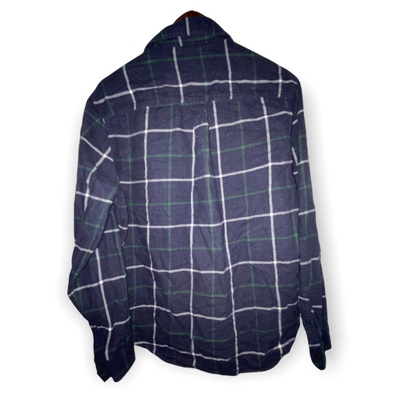 💵 SOLD 💵 Roots Plaid Flannel Button Shirt ! - Picture 3 of 7